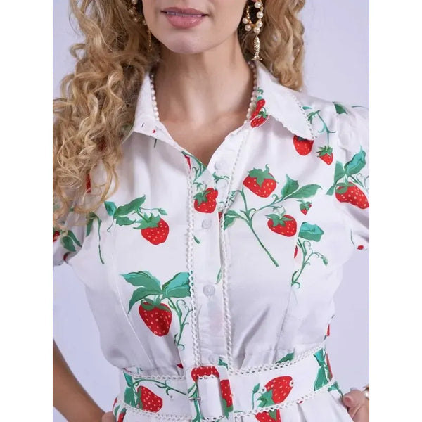 New Day Orginals Ladies 'Sydney' Dress In Strawberry