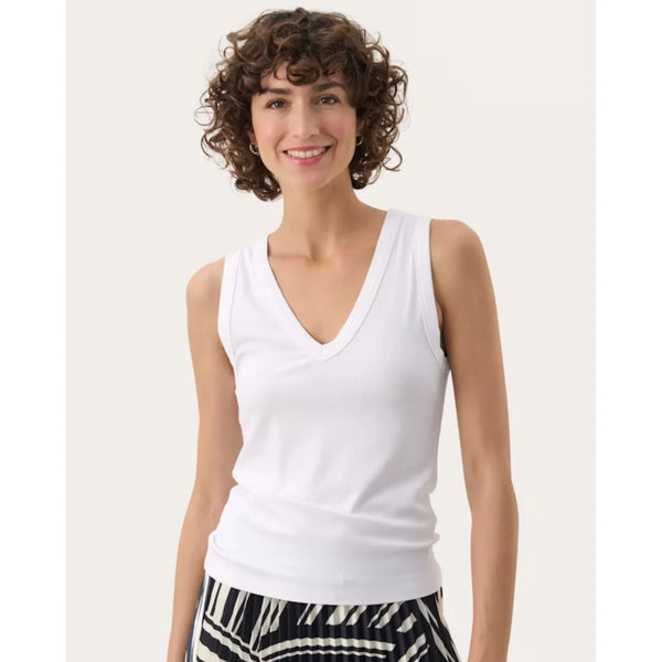 Part Two Ladies Nikkia Fine Ribbed Top - French Oak