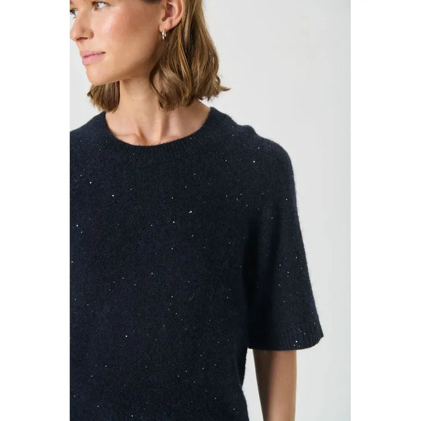 Part Two Ladies Uresa Sweater - Navy Blue