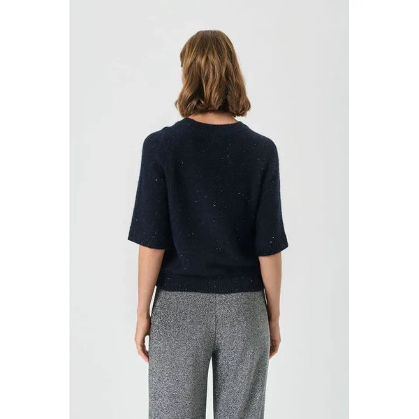 Part Two Ladies Uresa Sweater - Navy Blue