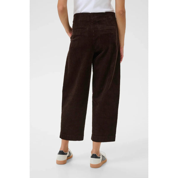 Part Two Ladies NettaPW Corduroy Trousers - Ganache