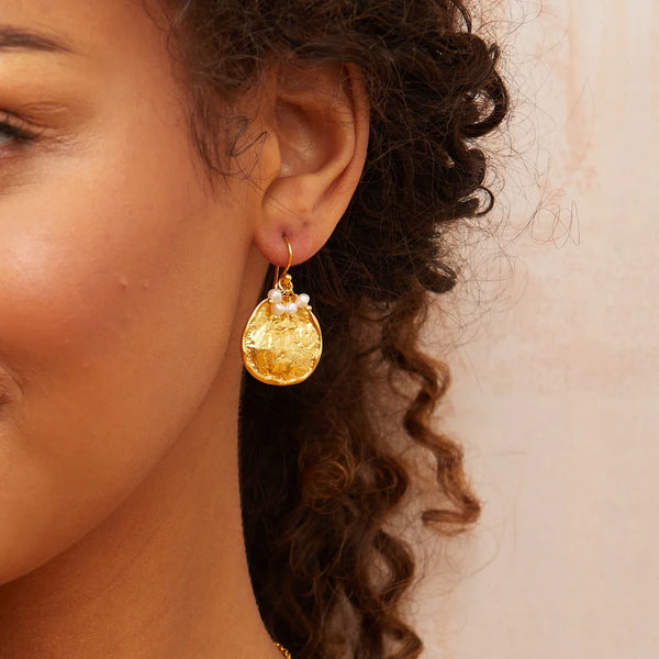 Ashiana London Ladies Solange Freshwater Pearl Earrings