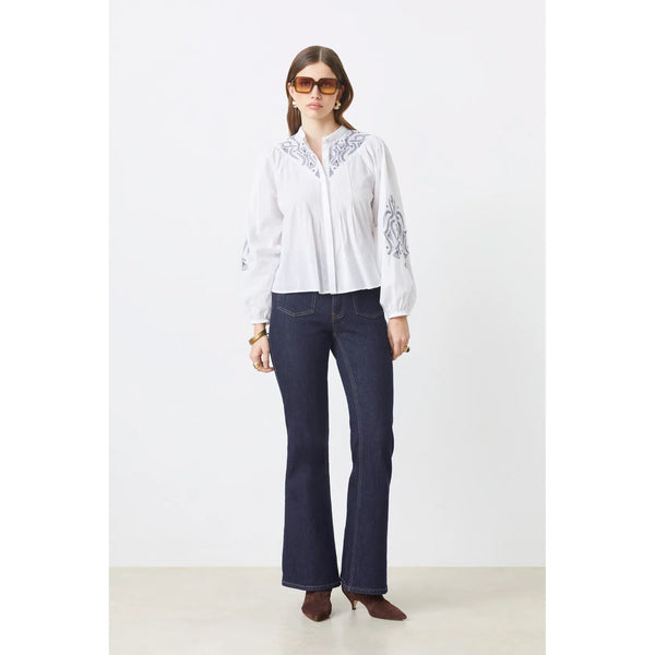 Suncoo Ladies Livio Blouse - White