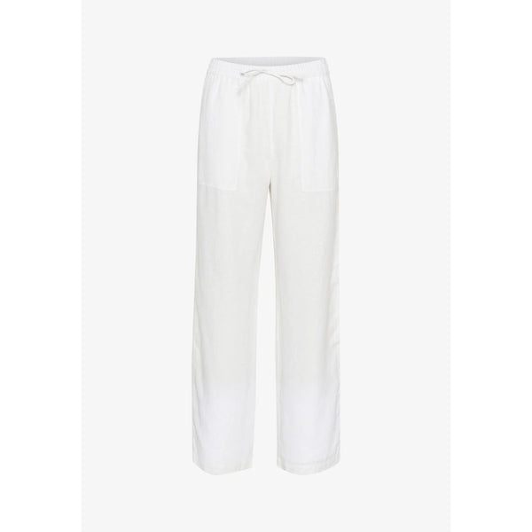 Part Two Ladies Eniola Full Length Wide Trousers - Bright White