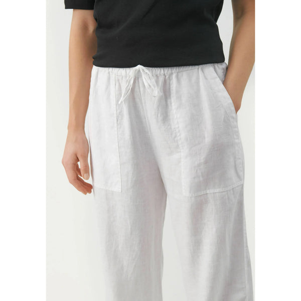 Part Two Ladies Eniola Full Length Wide Trousers - Bright White