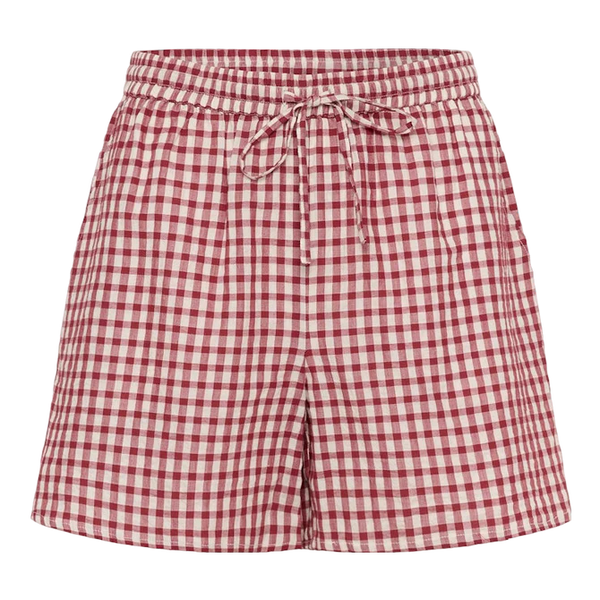 Part Two Ladies Bigi Shorts - Burnt Russet Check