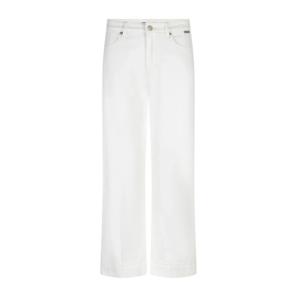 Red Button Ladies Conny Fancy Stitching Off White L26