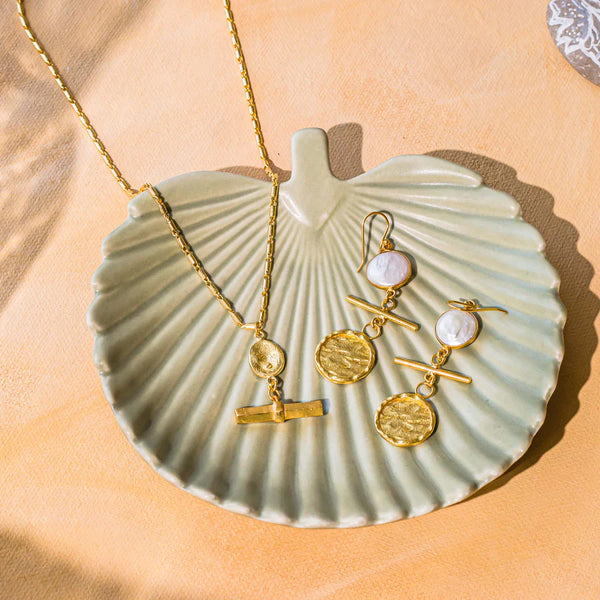 Ashiana London Ladies Mira Necklace - Gold