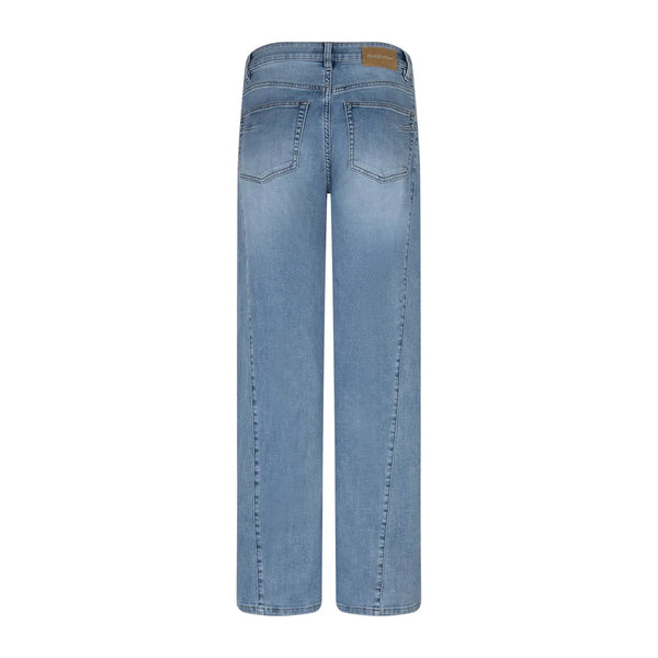 Red Button Ladies Claudette Slanted Seam Light Blue