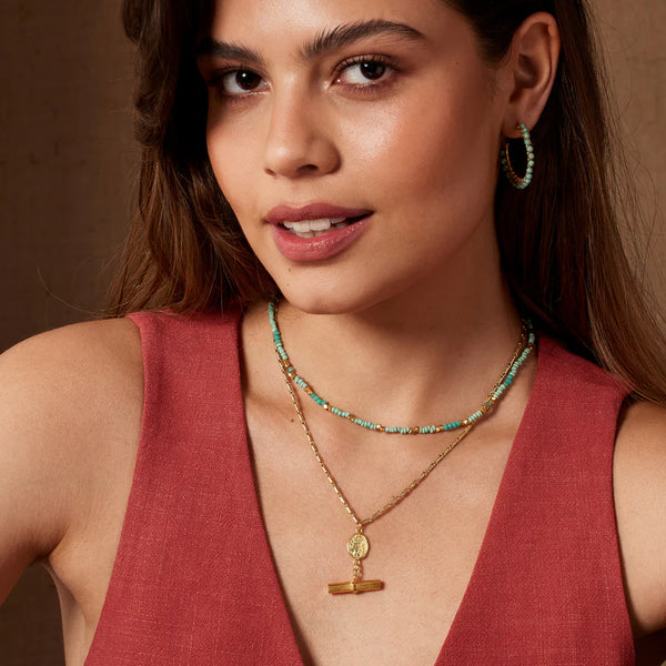 Ashiana London Ladies Mira Necklace - Gold