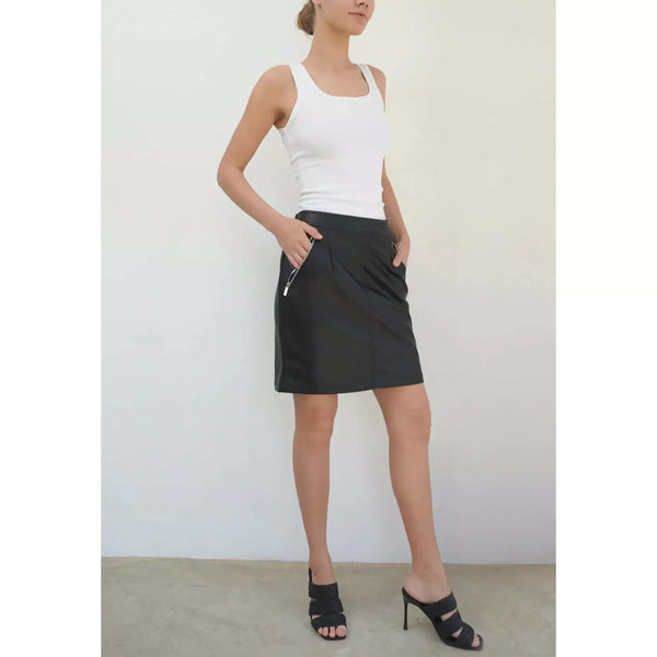 Religion Clothing Ladies Skirt - Sun Vegan Leather