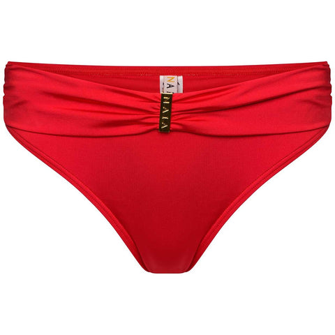Naia Beach Ladies Bikini Bottoms - Electra Red Bottoms