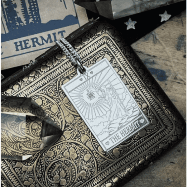 CarterGore Tarot Necklace - The Hermit