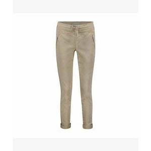 Red Button Ladies Tessy Cropped Joggers - Hazelnut