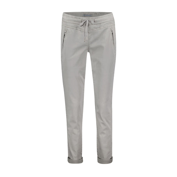 Red Button Ladies Tessy Cropped Joggers - Light Grey