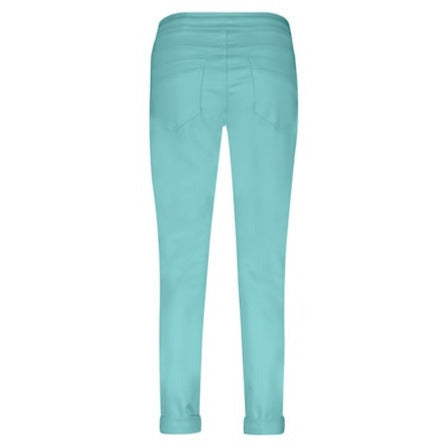 Red Button Ladies Tessy Cropped Joggers - Aqua