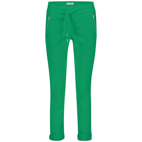 Red Button Ladies Tessy Cropped Joggers - Green
