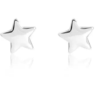 Boho Betty Ladies Earrings - Star Stud Gold or Silver