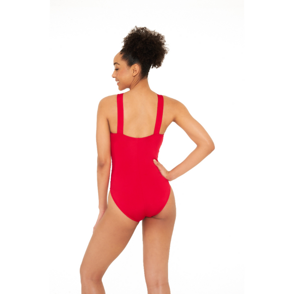 Naia Beach Ladies Swimsuit Selene Swimsuit Red Ellie and Bea