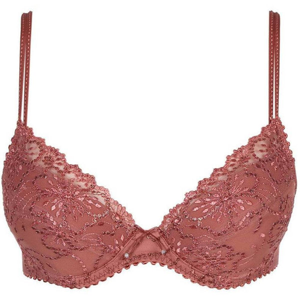 Marie Jo Jane Push Up Removable Pads Bra - Red Copper