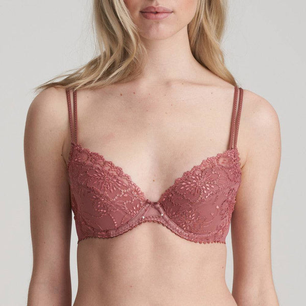 Marie Jo Jane Push Up Removable Pads Bra - Red Copper